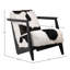 Naela Teak Upholstered Occasional Chair-1285789760-1285789761