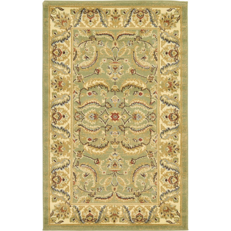 Niles Floral Indoor Rug, Rectangle 3'3" x 5'3"