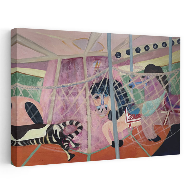 Art contemporain contemporain, H 24 po x l 36 po