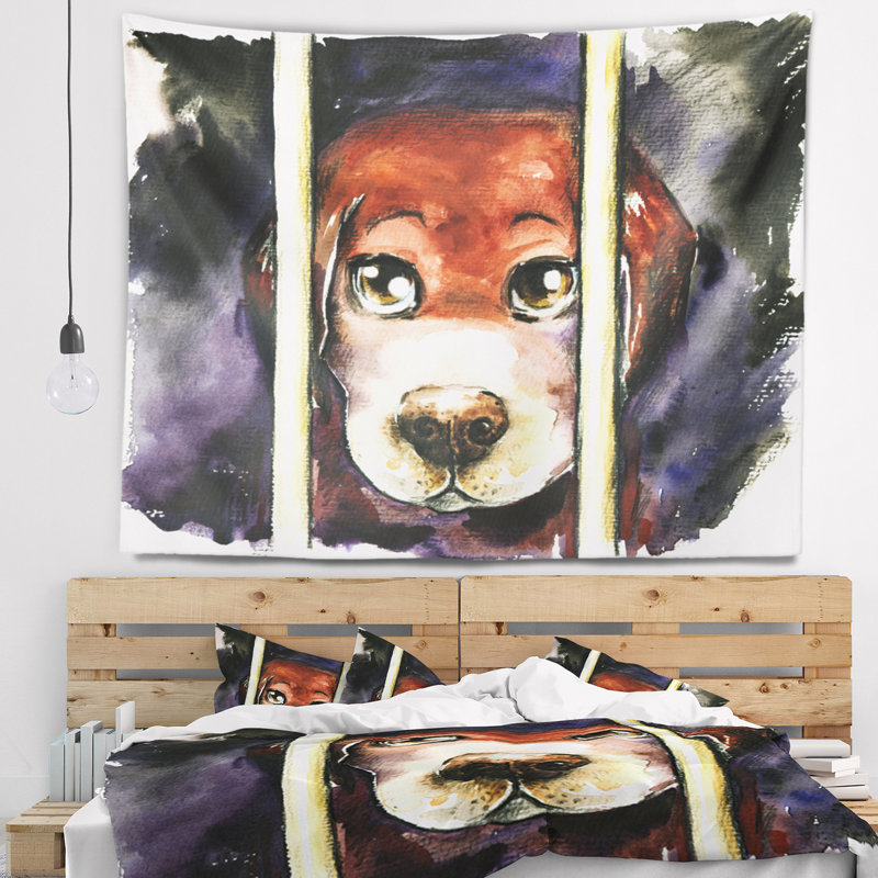 Polyester Tapestry, 68" H x 80" W