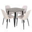 Sisquoc Casual 5-Piece Dining Set - Solid Square Table & 4 Plastic Duo Chairs-1811093359-1792836517