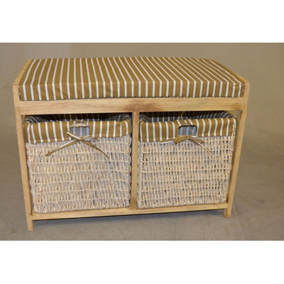 Knutsford Polyester Upholstered Storage Bench