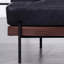 Canapé compact rétro en bois massif