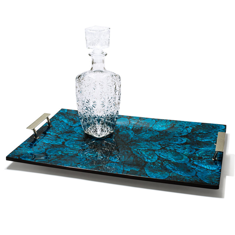 Decorative Tray, Blue