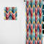 Architectural Splendour Chevron Pattern - Chevron Curtain - Room Darkening Curtain - 1 Panels-107561823