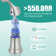 APPASO 3 Hole Pull Down Kitchen Faucet with Pull Down Sprayer and Soap Dispensor Stainless Steel