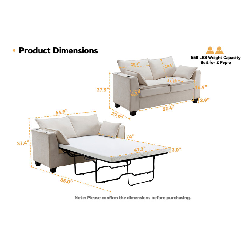 Pull Out Sofa Bed