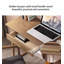 Bureau chic en bois massif: contraste moderne et utilitaire-109691260