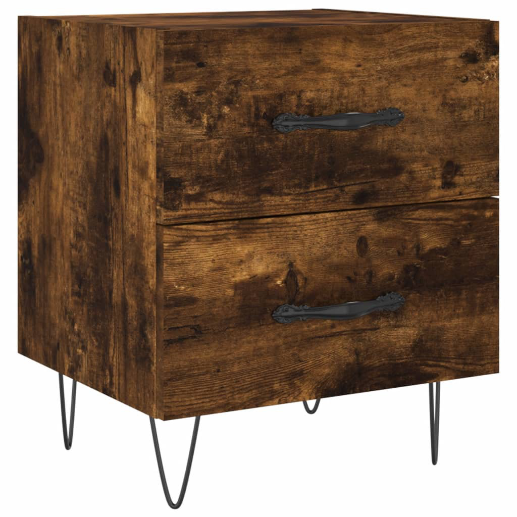 40cm W Iron Bedside Table