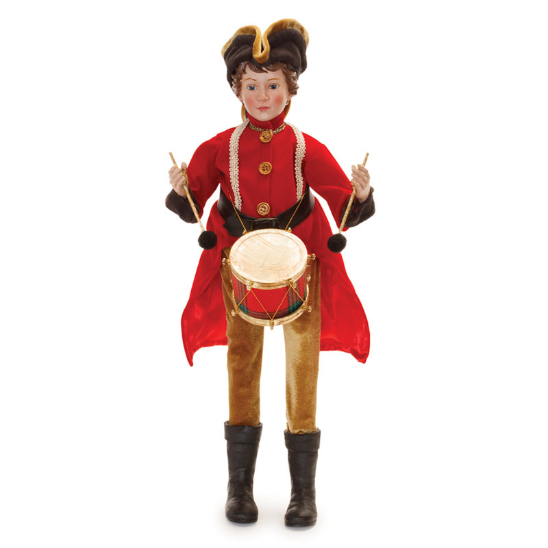 Figurine de batteur rétro 18,5 po