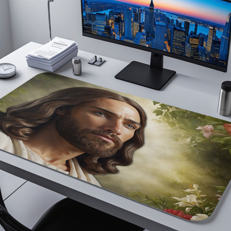Polyester Desk Pad, 23.6x13.8