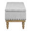 Banc de rangement rembourré en polyester Coleene-1336448107