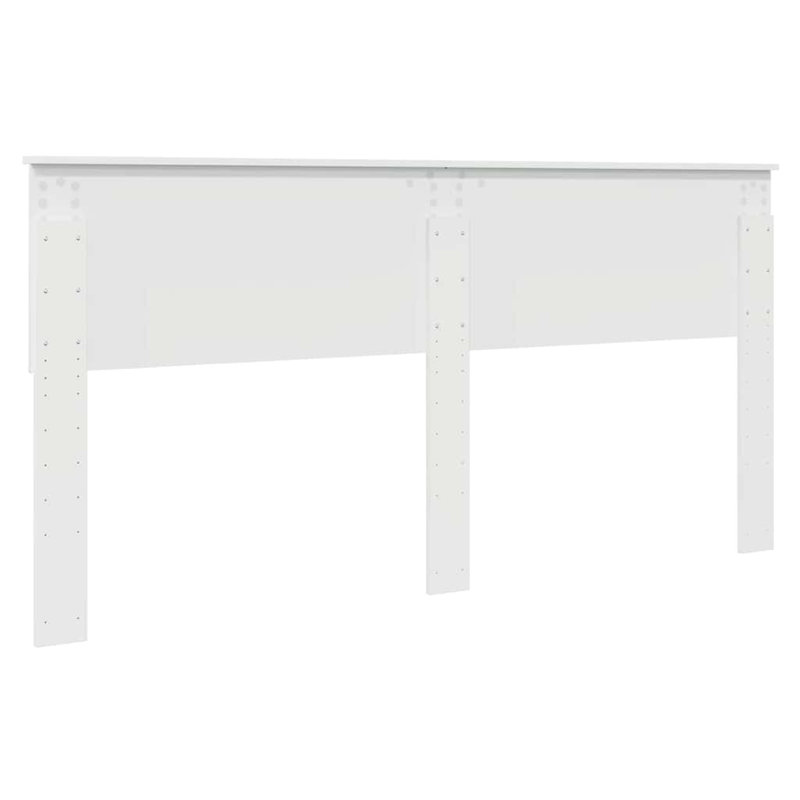 Headboard, California King, Gloss White