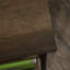 Bureau en L, finition brune