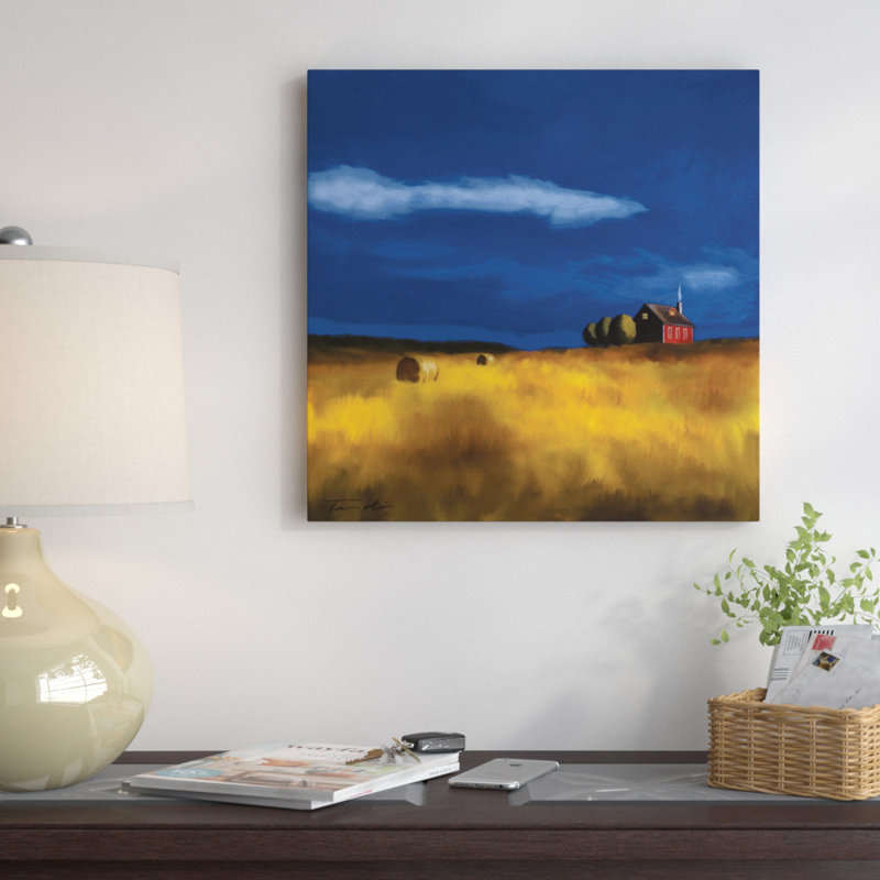 « my house », reproduction d’art sur toile tendue, H 12 po x l 12 po x P 0,75 po, Toile tendue, Pas de tapis