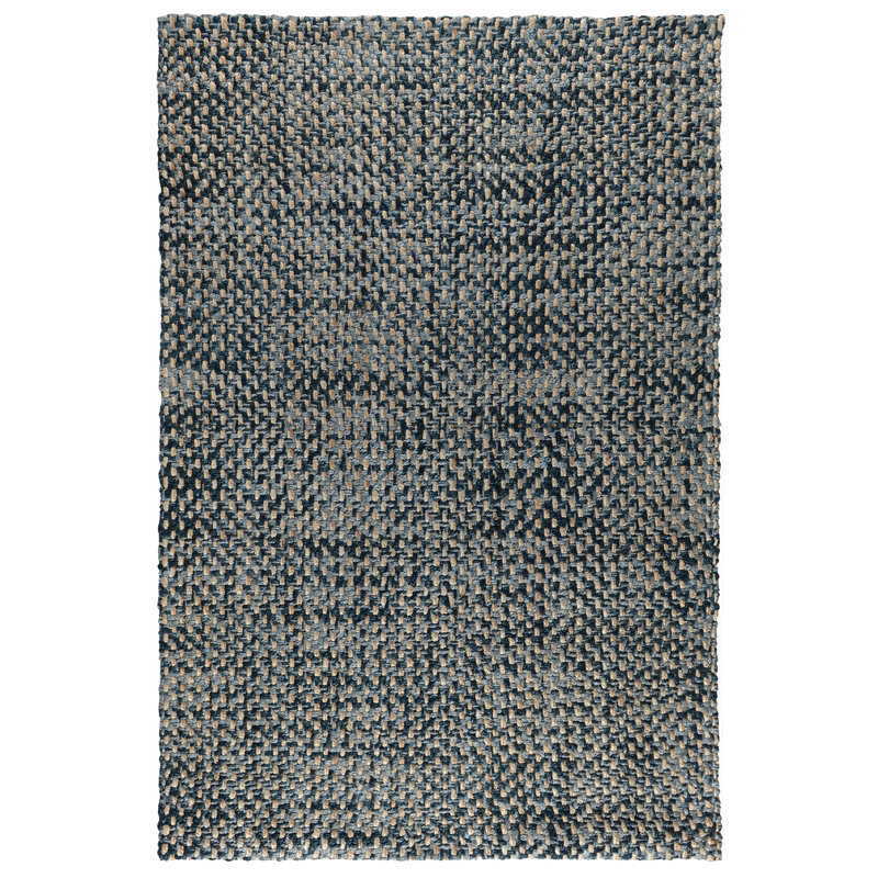 Ladera Handspun Jute Fabric Rug, Rectangle 6' x 9'
