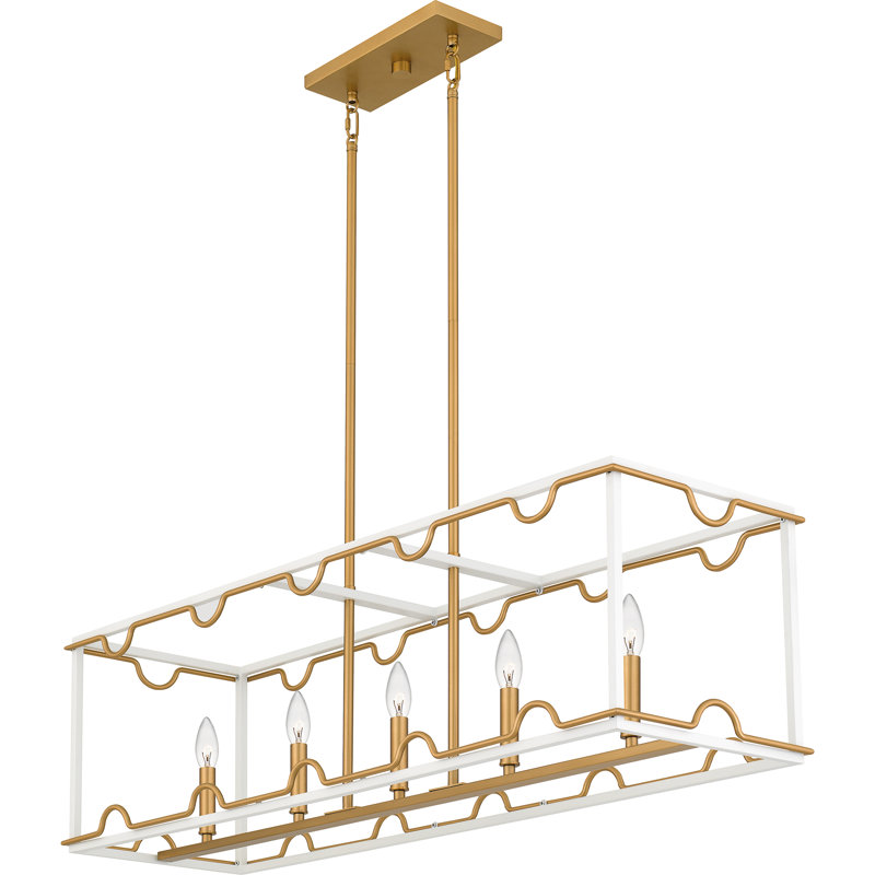 Kareny 4 - Light Gold Kitchen Island Pendant