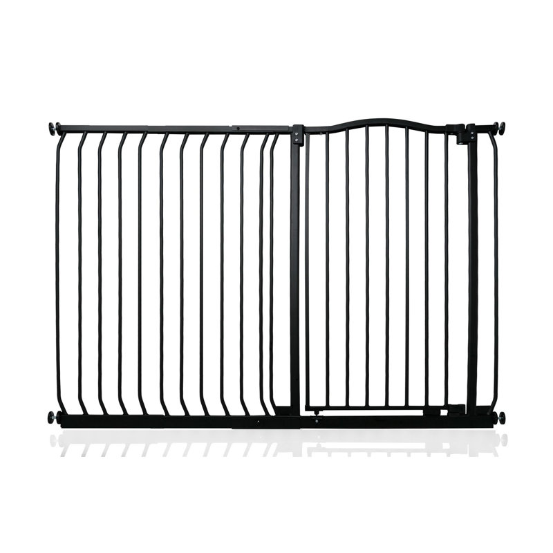 Chanina Safety Gate, Black, 100cm H x 206cm W x 4cm D