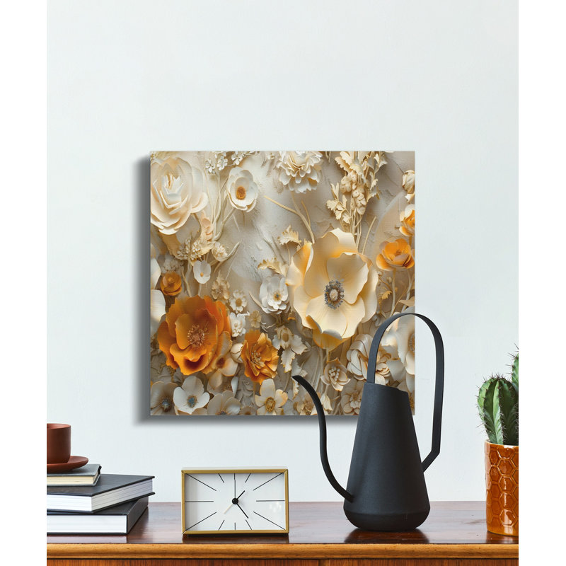 Mouzon Wrapped Canvas Print Set, 14x14