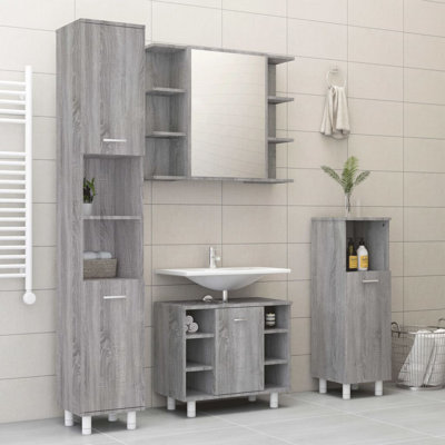 Olivios Bathroom Storage Furniture Set