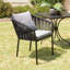 Macedon Patio Dining Armchair with Cushion-1641485860-1641485863
