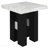 White Bar Table