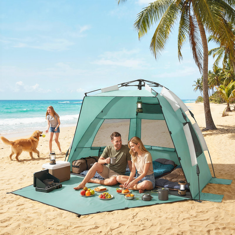 3 Person Tent, Green