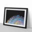 Lights of the Ferris Wheel in Abstract - Picture Frame Painting Print-55772427-55772432
