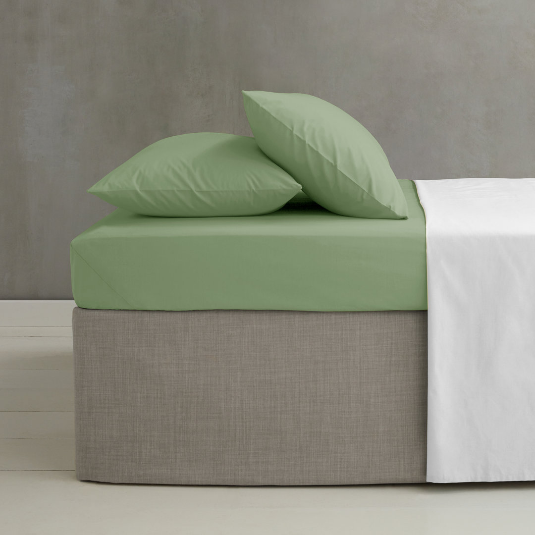 Easy Iron Percale Fitted Sheet