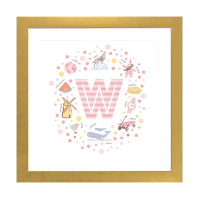 " Letter W "