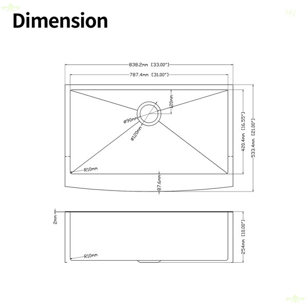 Product Dimensions