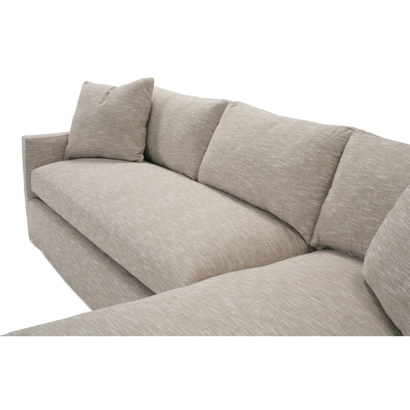 Bradford 2-Piece Slip Sectional, Right Hand Facing