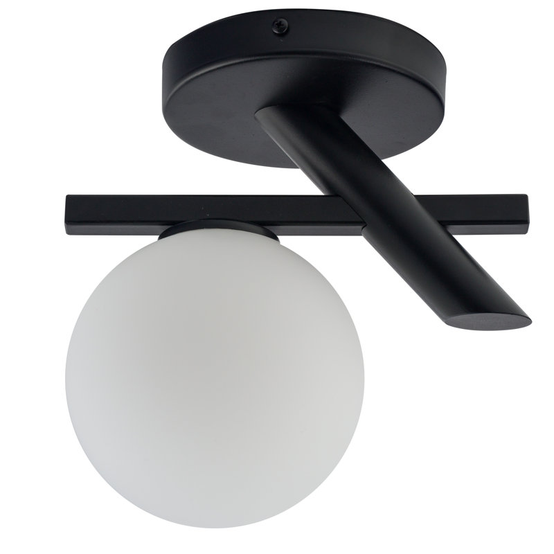 Steel Candle Wall Light