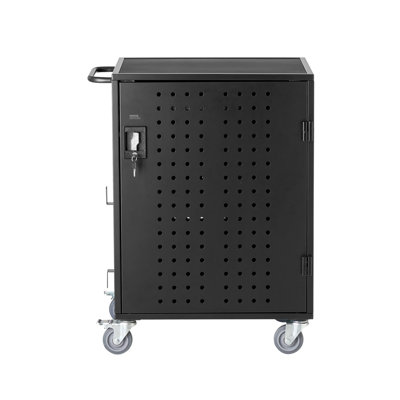Chariot de charge, station de charge mobile à 36 appareils, écran de 15,6 po ou moins, chariot de charge mobile pour bureau et salle de classe, pour Chromebook, tablette et ordinateur portable
