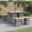 Alain Outdoor Bench-1332049018-1332049016