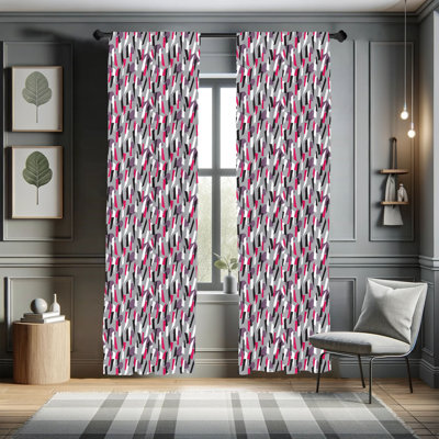 Semi-Sheer Rod Pocket Curtain Panels