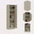 Rectangle 2-Door Storage Tall Cabinet-893051393