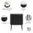 Brabantia Bo Touch Top Trash Can, 9.5 Gallon (36 Liter)-70100660