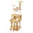 Esmildo 57.9'' H Multi-Level Cat Tree for Kitten Cats Pets
