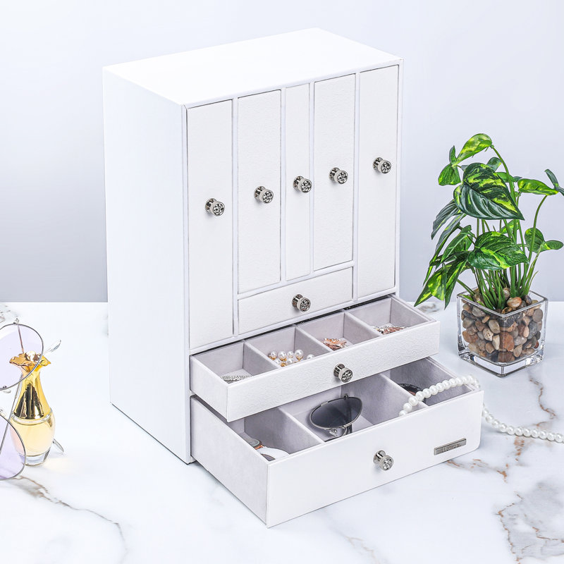 Boîte à colliers avec rangement pour colliers Homde