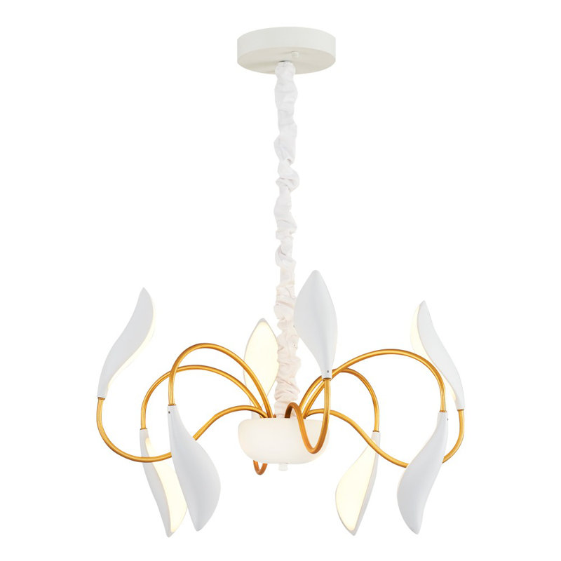 Lustre, Blanc, 8 lumières