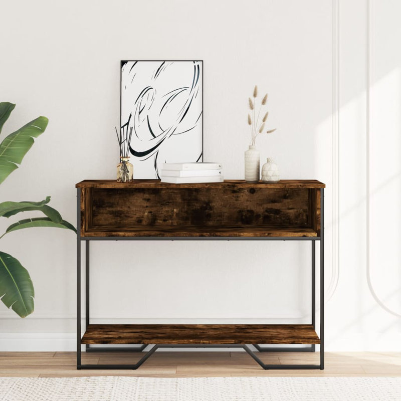 8-5 100cm Console Table, Smoked oak