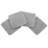 Stoneware Square 4 Piece Coaster Set