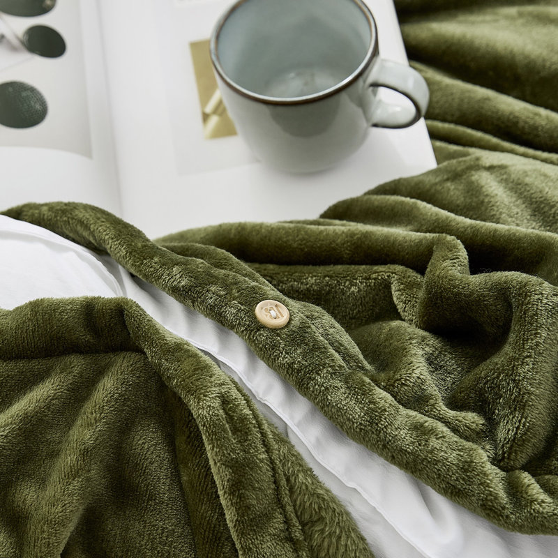 Thicker Than Thick - Coma Inducer Oversized Comforter with Cover, King Duvet Cover & Insert + 2 King Shams, 	Winter Moss
