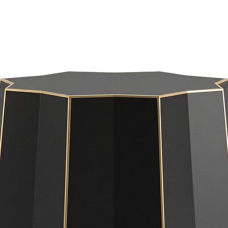 Shaunna End Table Black
