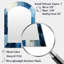 Blue Nautical Shapes III - Miroir mural unique-593868146