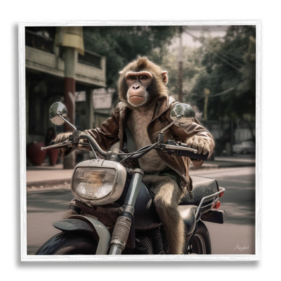 Motif de motocyclette sur toile Az-173 par Roozbeh