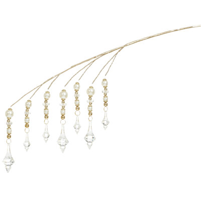 Pearl Diamond Spray - 26 Inches Set Of 6