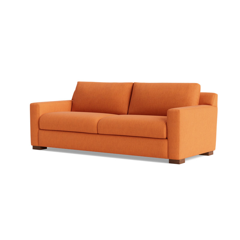 Catalina Sofa (85") , Performance Weave - Carrot