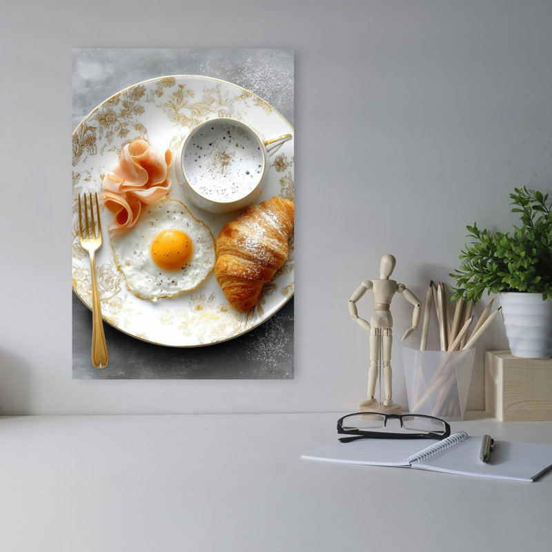 Art mural contemporain élégant, 18" H x 12" W
